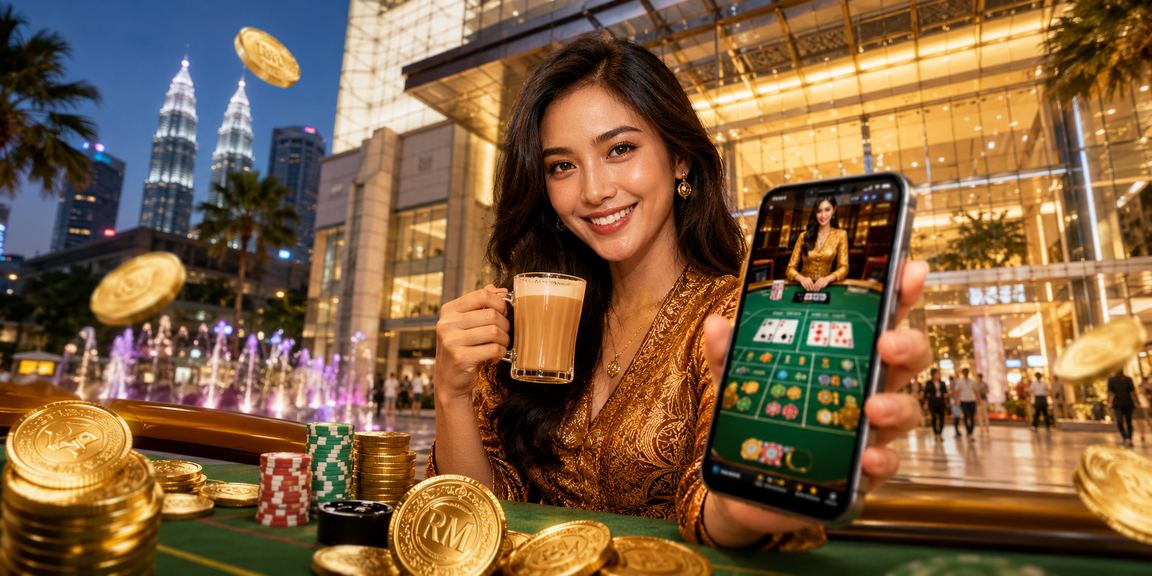 Bilik permainan baccarat kasino di Kuala Lumpur Malaysia